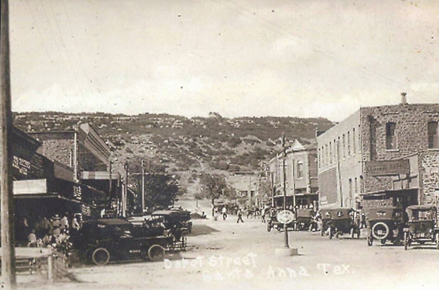 Depot Street In Santa Anna In S